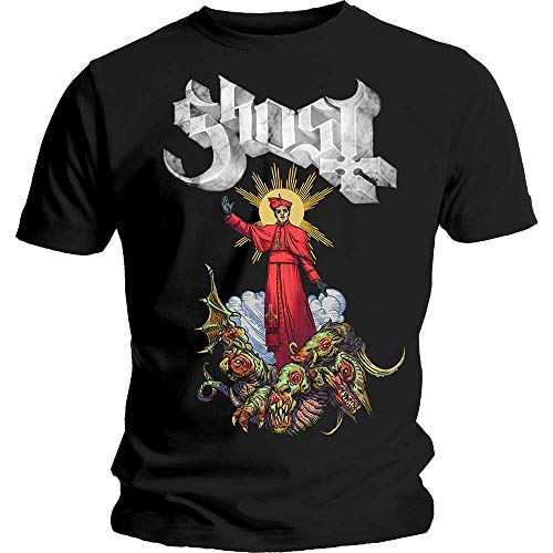 Ghost Herren T-Shirt Plaguebringer schwarz von Ghost