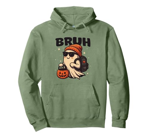 Halloween Bruh Ghost Boys Kinder Süßigkeiten oder Leckerli für Lehrer Pullover Hoodie Halloween Bruh Ghost Boys Kinder Süßigkeiten oder Leckerli für Lehrer Pullover Hoodie von Ghost Bruh Halloween Shirt For Boys Kids 2025