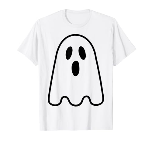 Geister-Shirt für Erwachsene, Kinder, Herren, Damen, albernes Geistergesicht, Kostüm T-Shirt Geister-Shirt für Erwachsene, Kinder, Herren, Damen, albernes Geistergesicht, Kostüm T-Shirt von Ghost Costume Shirts