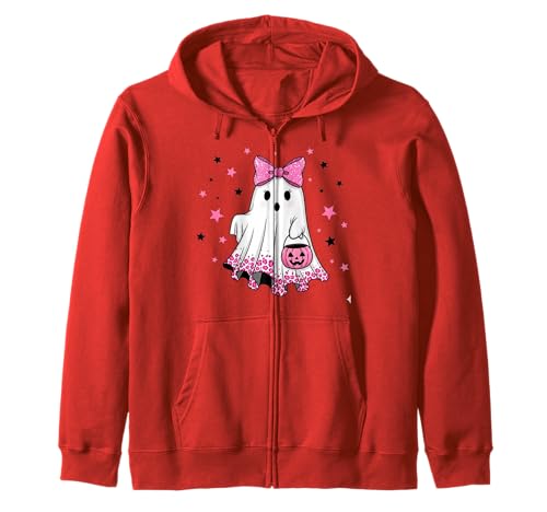 Niedlicher Geist mit Kürbissen, Halloween, Damen, Herren, Kinder Kapuzenjacke Niedlicher Geist mit Kürbissen, Halloween, Damen, Herren, Kinder Kapuzenjacke von Ghost Halloween Tshirt Kids Boys Girls