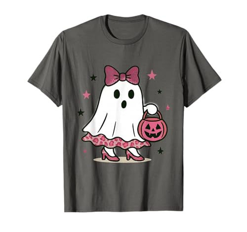 Niedlicher Geist mit Kürbissen, Halloween, Damen, Herren, Kinder T-Shirt Niedlicher Geist mit Kürbissen, Halloween, Damen, Herren, Kinder T-Shirt von Ghost Halloween Tshirt Kids Boys Girls