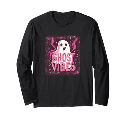 Lustiges Ghost Vibes Kostüm für Jungen und Mädchen Langarmshirt Lustiges Ghost Vibes Kostüm für Jungen und Mädchen Langarmshirt von Ghost Outfit