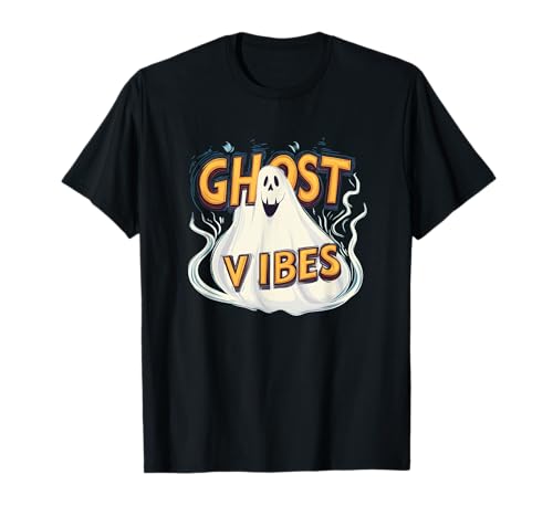 Nice Ghost Vibes Kostüm für Erwachsene und Kinder T-Shirt Nice Ghost Vibes Kostüm für Erwachsene und Kinder T-Shirt von Ghost Outfit