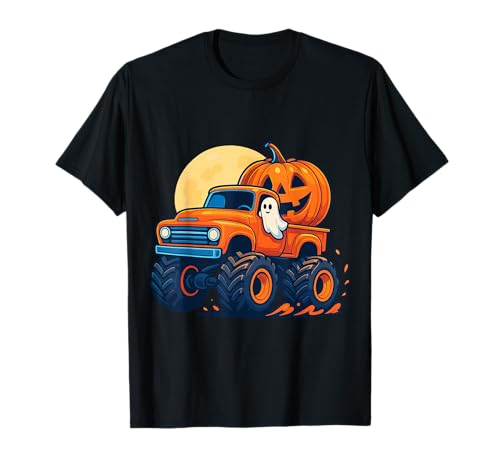 Ghost Pumpkin Monster Truck Halloween Kinder Shirt T-Shirt Ghost Pumpkin Monster Truck Halloween Kinder Shirt T-Shirt von Ghost Pumpkin Monster Truck Lazy Halloween Tees