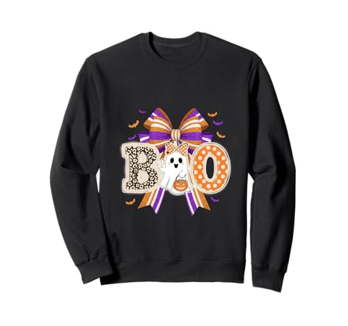 Niedlicher Boo-Kürbis-Kürbis-gruselige Vibes für Kinder Halloween Sweatshirt Niedlicher Boo-Kürbis-Kürbis-gruselige Vibes für Kinder Halloween Sweatshirt von Ghost Retro Halloween Pumpkin Funny Boo