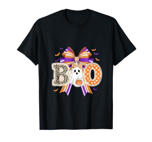 Niedlicher Boo-Kürbis-Kürbis-gruselige Vibes für Kinder Halloween T-Shirt Niedlicher Boo-Kürbis-Kürbis-gruselige Vibes für Kinder Halloween T-Shirt von Ghost Retro Halloween Pumpkin Funny Boo