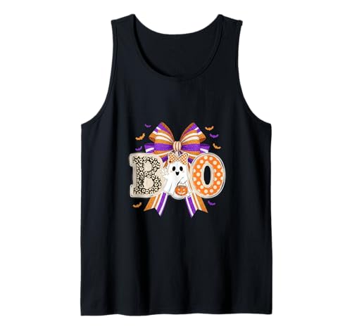 Niedlicher Boo-Kürbis-Kürbis-gruselige Vibes für Kinder Halloween Tank Top Niedlicher Boo-Kürbis-Kürbis-gruselige Vibes für Kinder Halloween Tank Top von Ghost Retro Halloween Pumpkin Funny Boo