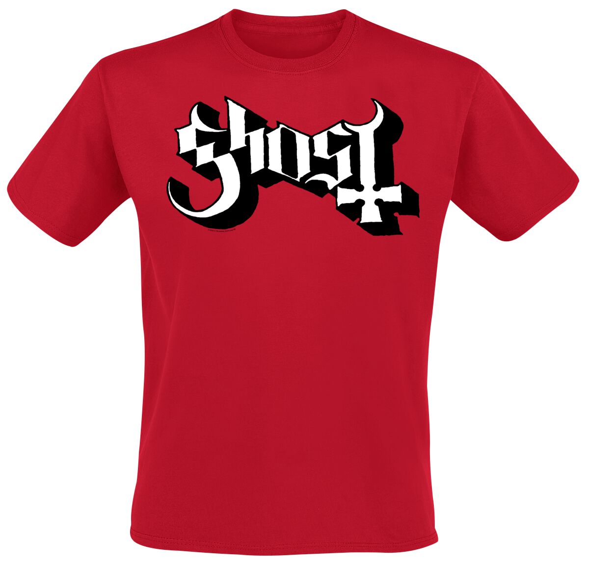 Ghost 2V Logo T-Shirt rot in L Ghost 2V Logo T-Shirt rot in L von Ghost