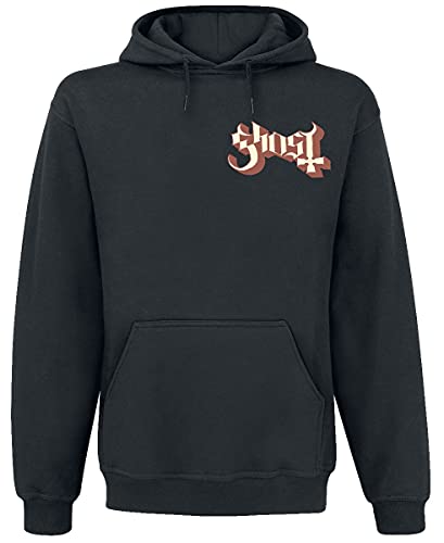 Ghost Bats Männer Kapuzenpullover schwarz S 50% Baumwolle, 50% Polyester Band-Merch, Bands von Ghost