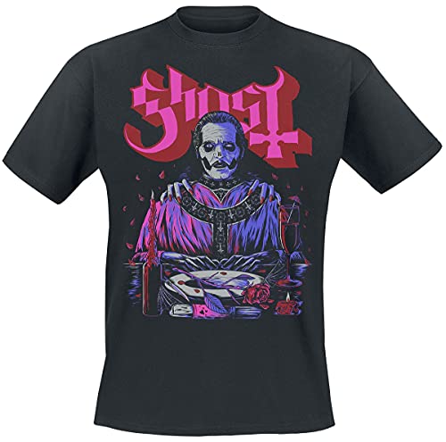 Ghost Be My Valentines Day Männer T-Shirt schwarz S 100% Baumwolle Band-Merch, Bands von Ghost