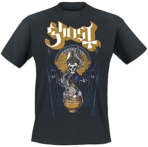 Ghost Benifficense Männer T-Shirt schwarz XL 100% Baumwolle Band-Merch, Bands, Nachhaltigkeit von Ghost