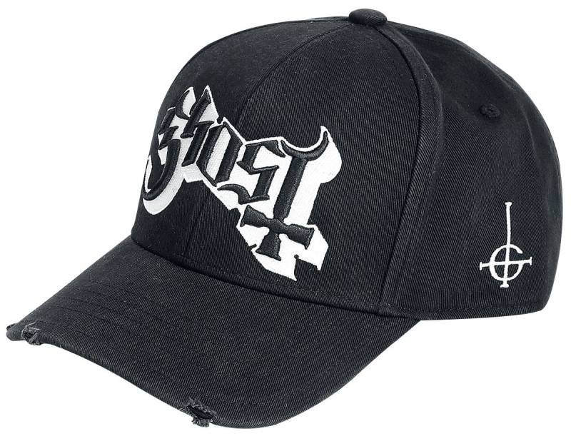 Ghost Cap - Logo - Baseball Cap - schwarz  - EMP exklusives Merchandise! von Ghost