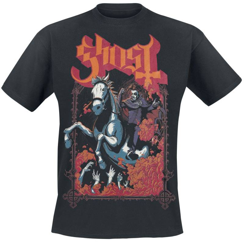 Ghost Charger T-Shirt schwarz in M von Ghost