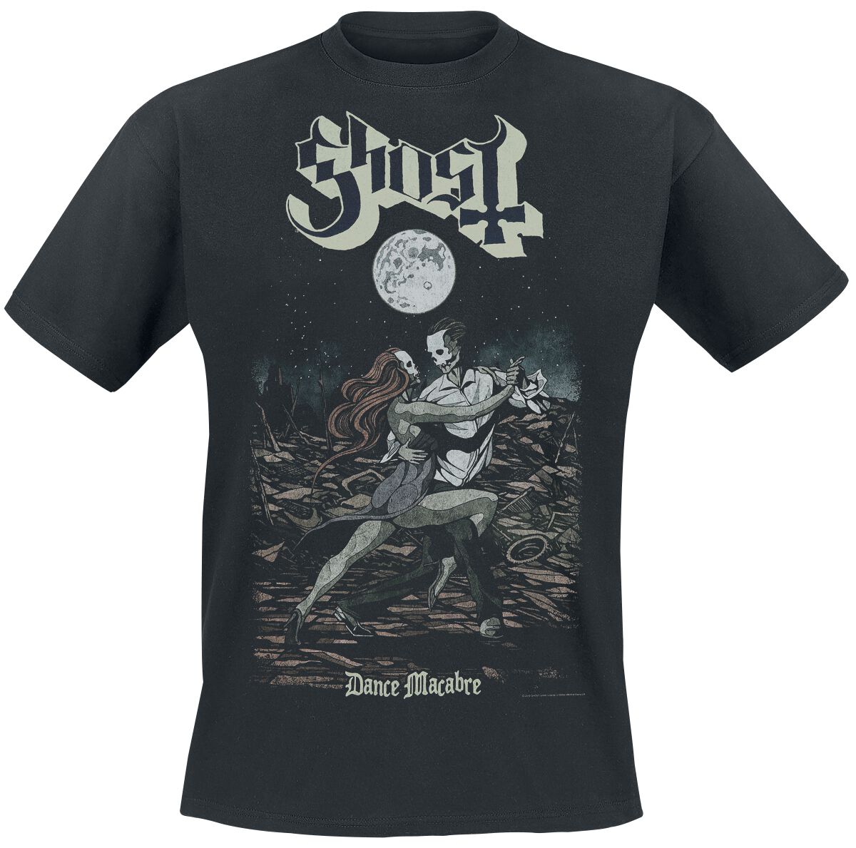 Ghost Dance Macabre T-Shirt schwarz in 3XL von Ghost