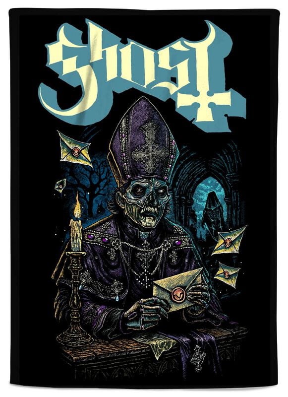 Ghost Decke - Missive - multicolor  - Lizenziertes Merchandise! von Ghost