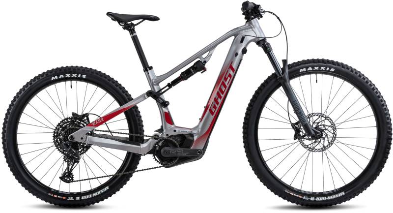 Ghost "E-ASX 130 Universal AL" 12 Gang SRAM SX Eagle Schaltwerk Kettenschaltung Mittelmotor 250 W Pedelec, Elektrofahrrad für Damen u. Herren, MTB von Ghost