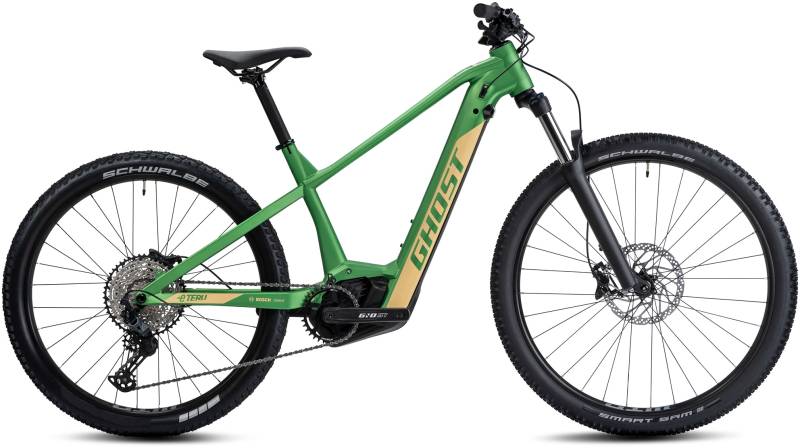 Ghost "E-Teru B Advanced" 12 Gang Shimano SLX RD-M7100 Schaltwerk Kettenschaltung Mittelmotor 250 W Pedelec, Elektrofahrrad für Damen u. Herren, MTB von Ghost