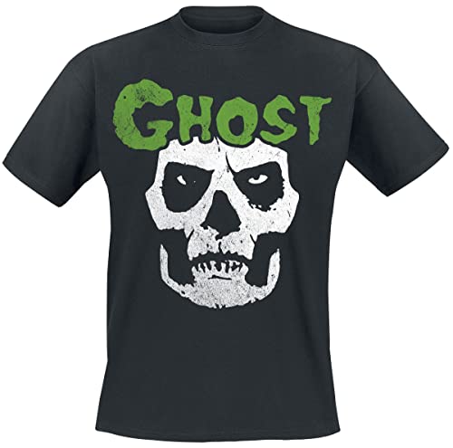 Ghost Fog - YK Männer T-Shirt schwarz 4XL 100% Baumwolle Band-Merch, Bands, Nachhaltigkeit von Ghost