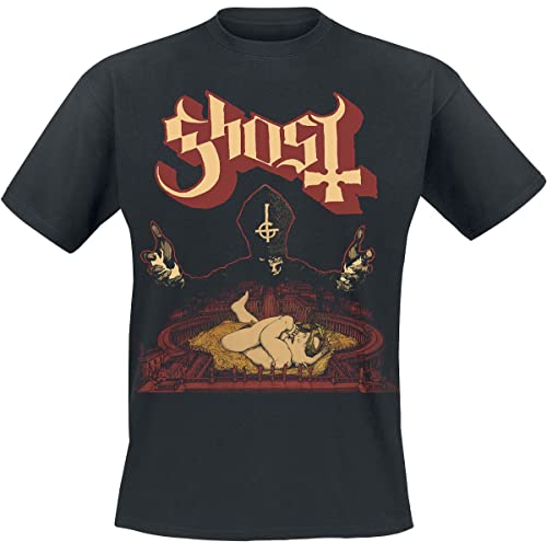 Ghost Infestissumam (Grucifix Back) Männer T-Shirt schwarz XXL von Ghost