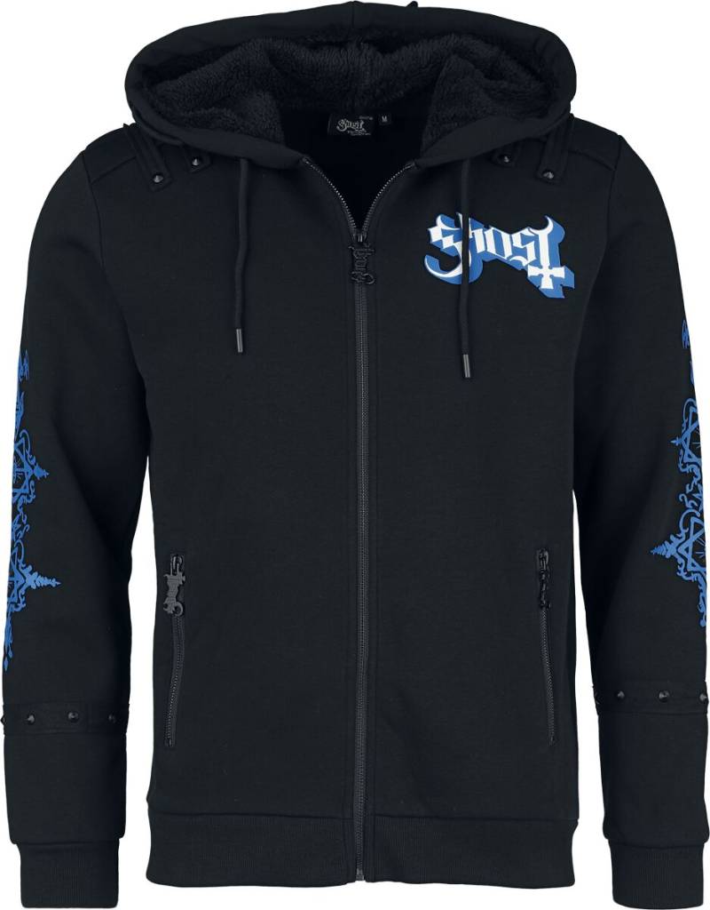 Ghost Kapuzenjacke - EMP Signature Collection - S bis 3XL - für Männer - Größe M - schwarz  - EMP exklusives Merchandise! von Ghost
