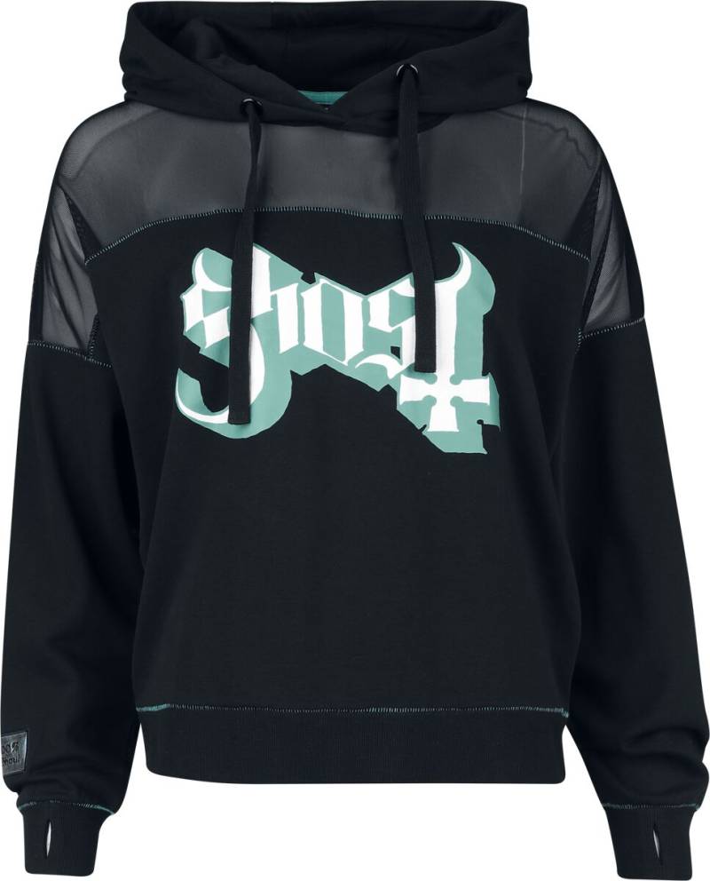 Ghost Kapuzenpullover - EMP Signature Collection - S bis L - für Damen - Größe M - schwarz  - EMP exklusives Merchandise! von Ghost