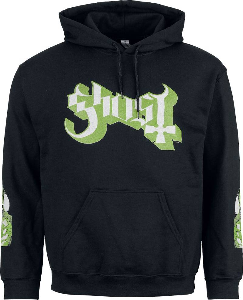 Ghost Kapuzenpullover - World Domination - S bis 4XL - für Männer - Größe XL - schwarz  - Lizenziertes Merchandise! von Ghost
