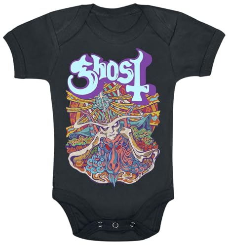 Ghost Kids - 7 Inches of Satanic Panic Unisex Body schwarz 68/74 100% Baumwolle Band-Merch, Bands von Ghost