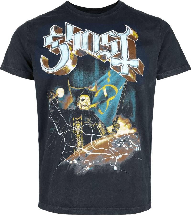Ghost Lightning T-Shirt dunkelgrau in L von Ghost