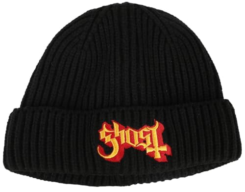 Ghost Logo Unisex Mütze schwarz 100% Polyacryl Band-Merch, Bands, Musik von Ghost