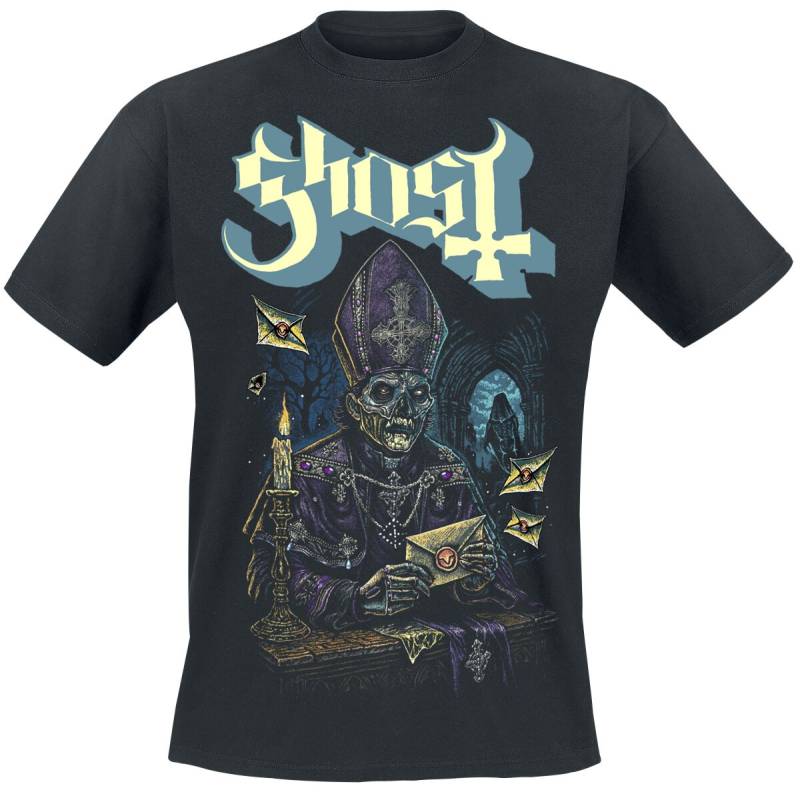 Ghost Missive T-Shirt schwarz in 4XL von Ghost
