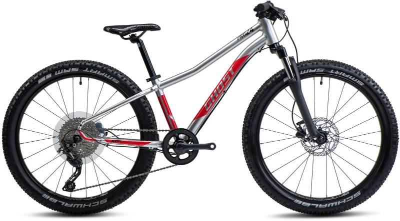 Ghost Mountainbike "Kato 24 Pro" 10 Gang Shimano Deore RD-M600 Schaltwerk Kettenschaltung für Damen und Herren, Kettenschaltung von Ghost