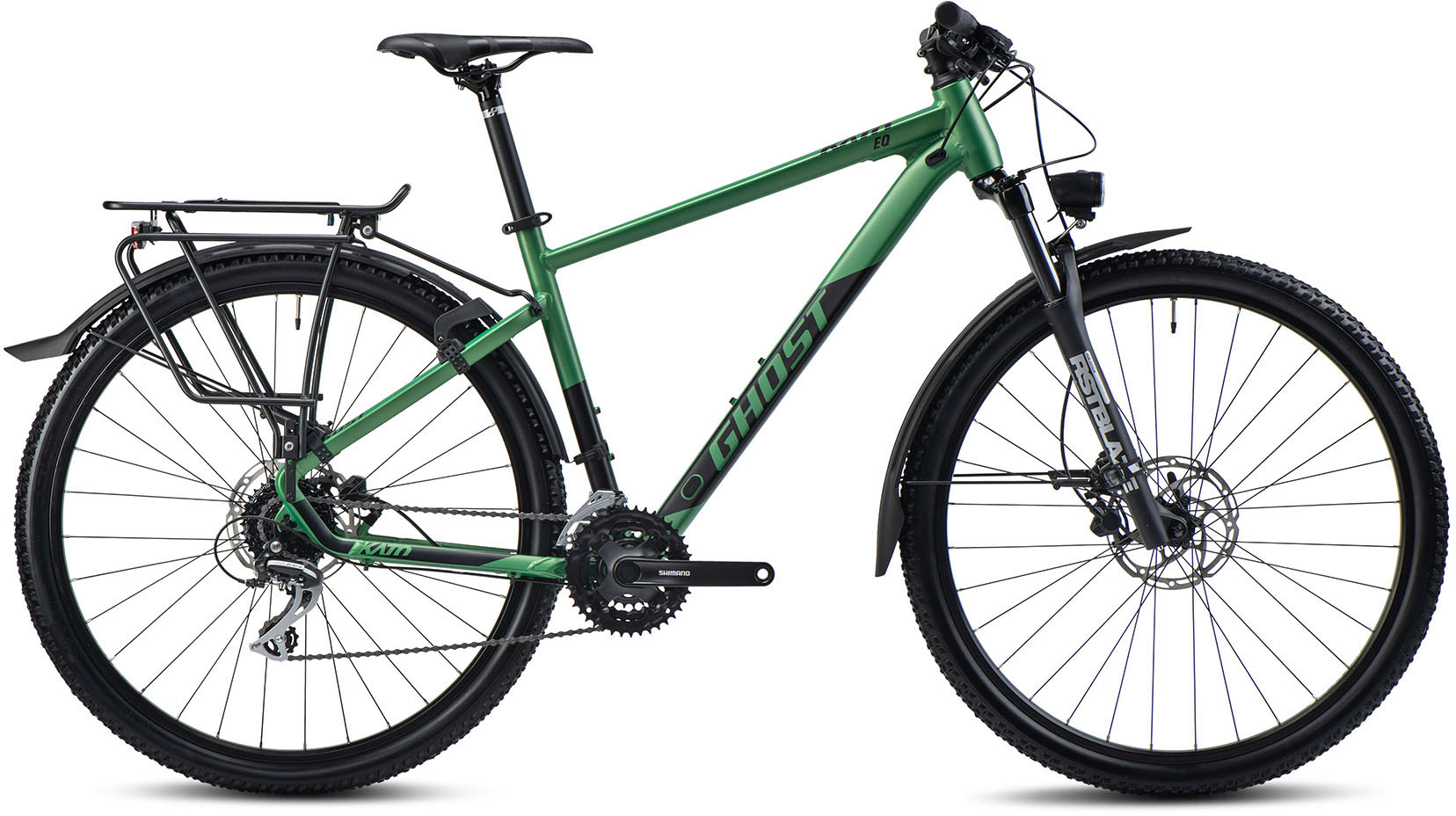 Ghost Mountainbike "Kato EQ AL" 24 Gang Shimano Acera RD-M360 Schaltwerk Kettenschaltung für Damen und Herren, Kettenschaltung von Ghost