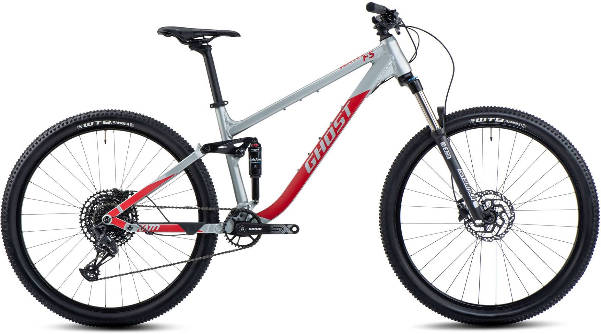 Ghost Mountainbike "Kato FS Base AL" 12 Gang SRAM SX Eagle Schaltwerk Kettenschaltung für Damen und Herren, Kettenschaltung von Ghost