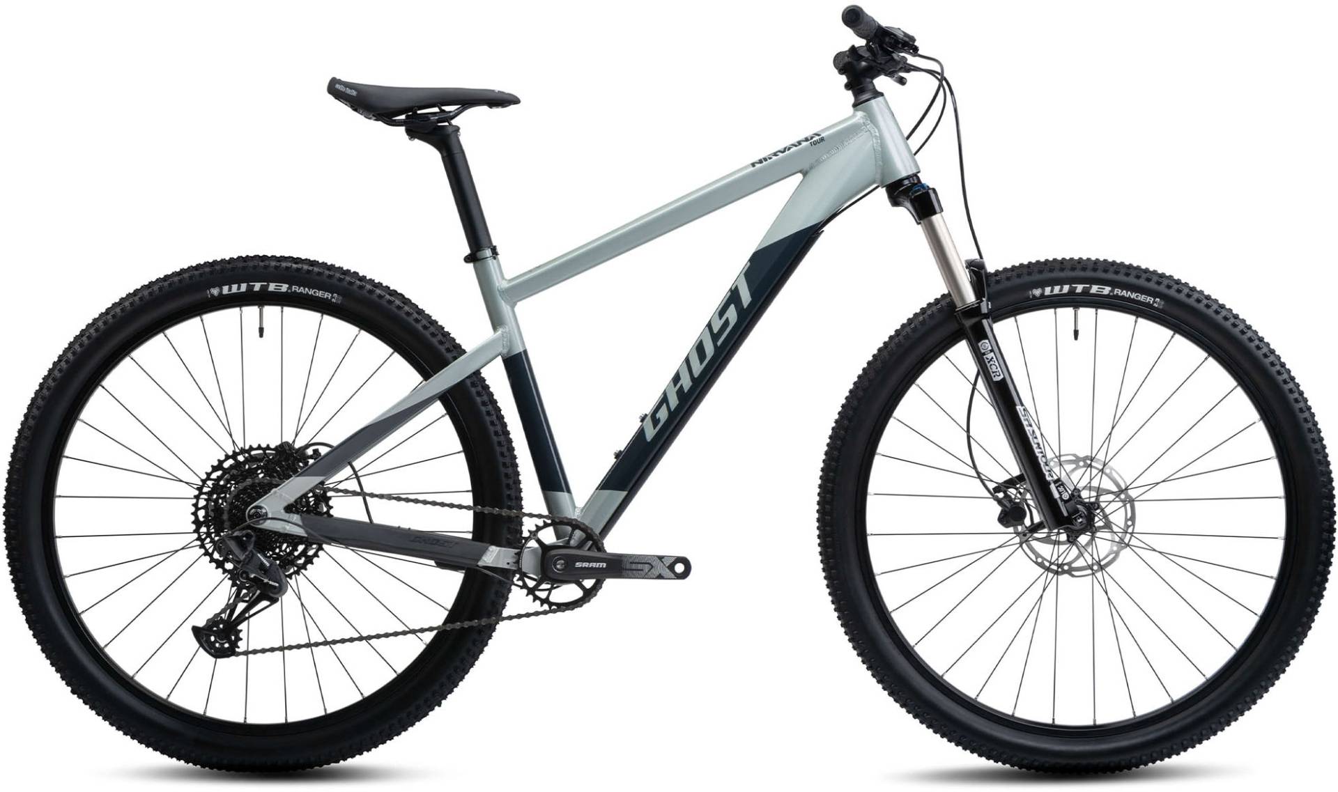 Ghost Mountainbike "Nirvana Tour SF" 12 Gang SRAM SX Eagle Schaltwerk Kettenschaltung für Damen und Herren, Kettenschaltung von Ghost