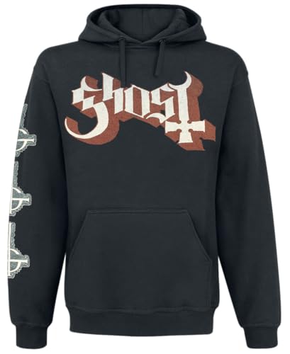 Ghost Opus Männer Kapuzenpullover schwarz M 50% Baumwolle, 50% Polyester Band-Merch, Bands von Ghost