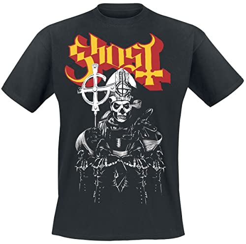 Ghost Papa 2 GRC Männer T-Shirt schwarz XL 100% Baumwolle Band-Merch, Bands, Nachhaltigkeit von Ghost