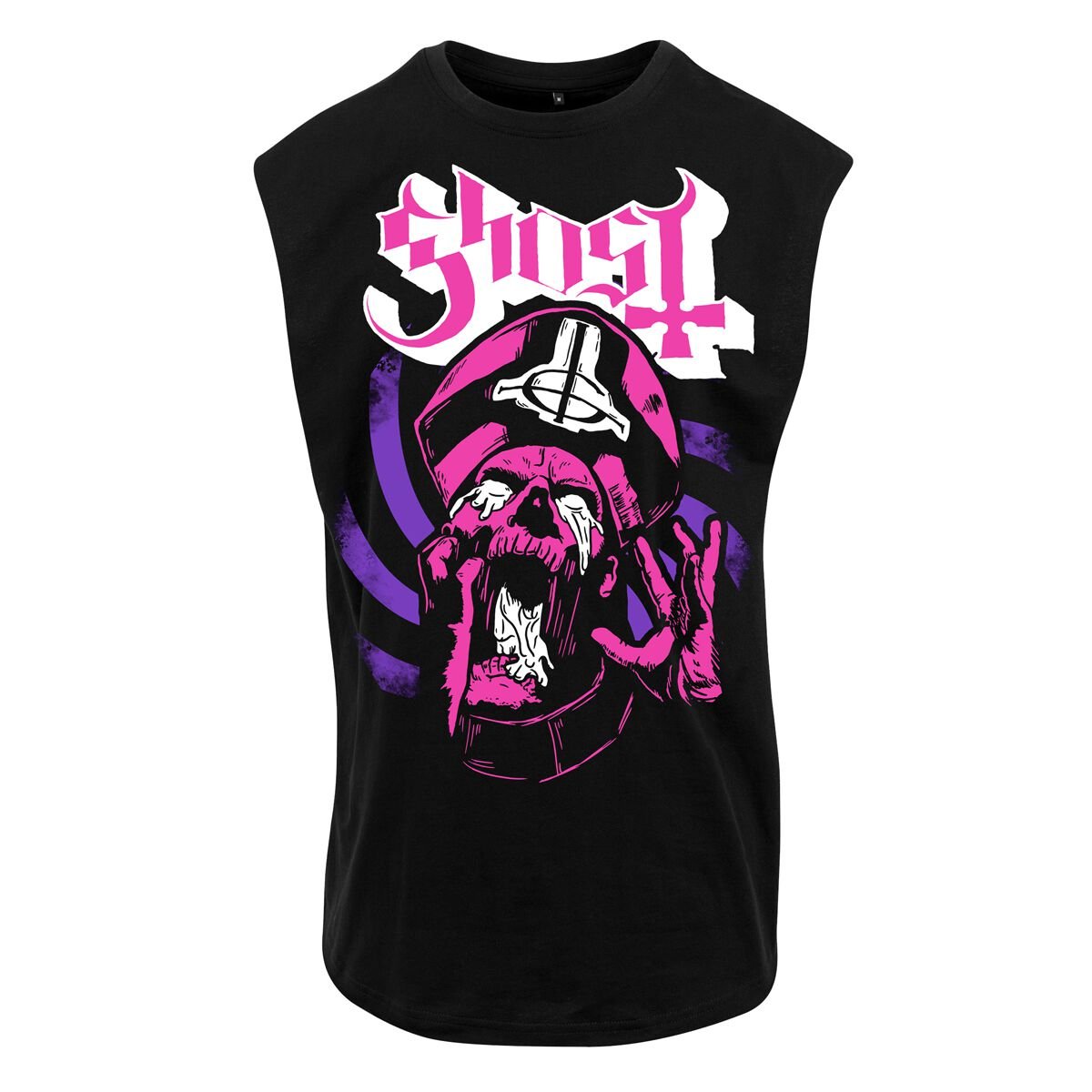 Ghost Papa 2 The Stuff Tank-Top schwarz in L von Ghost