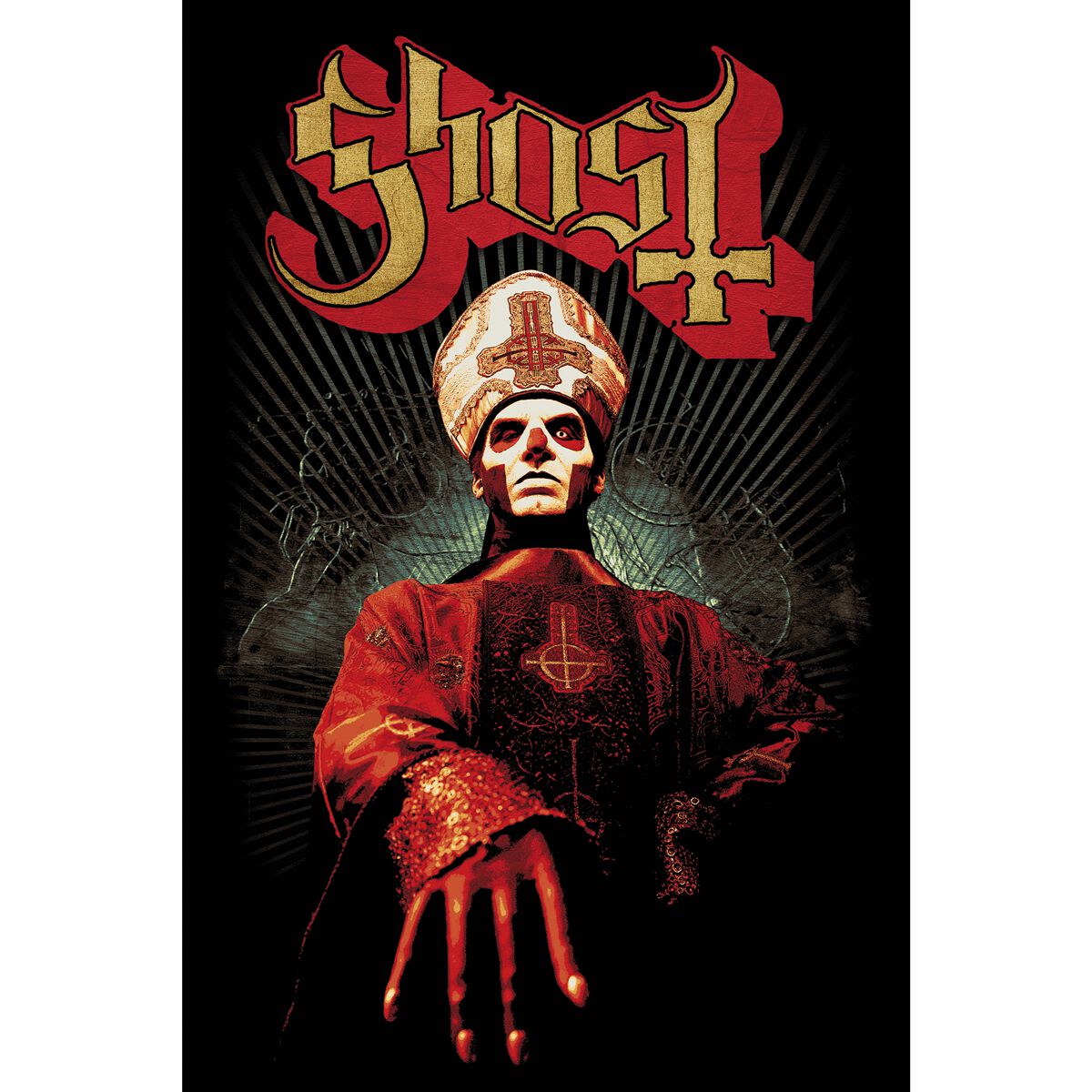 Ghost Papa Emeritus Poster multicolor von Ghost