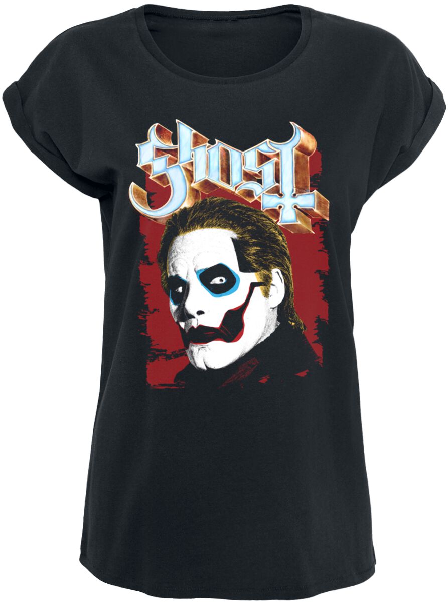 Ghost Pop Art Papa 4 T-Shirt schwarz in 4XL von Ghost