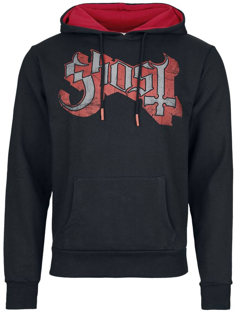 Ghost Priest Kapuzenpullover schwarz rot in XL von Ghost
