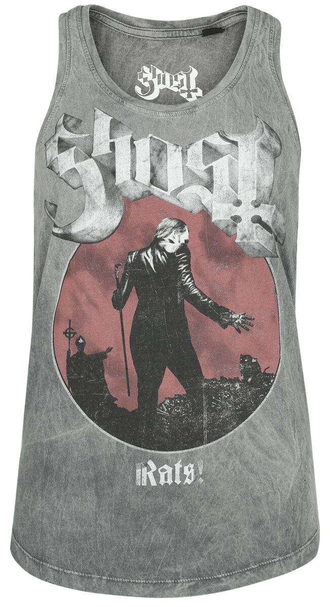 Ghost Rats Top grau in XL von Ghost