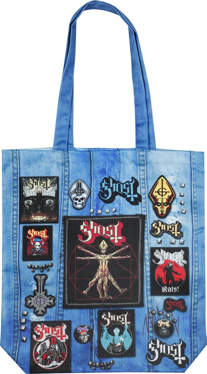 Ghost Stofftasche - Rocksax - Ghost Logo - multicolor  - Lizenziertes Merchandise! von Ghost