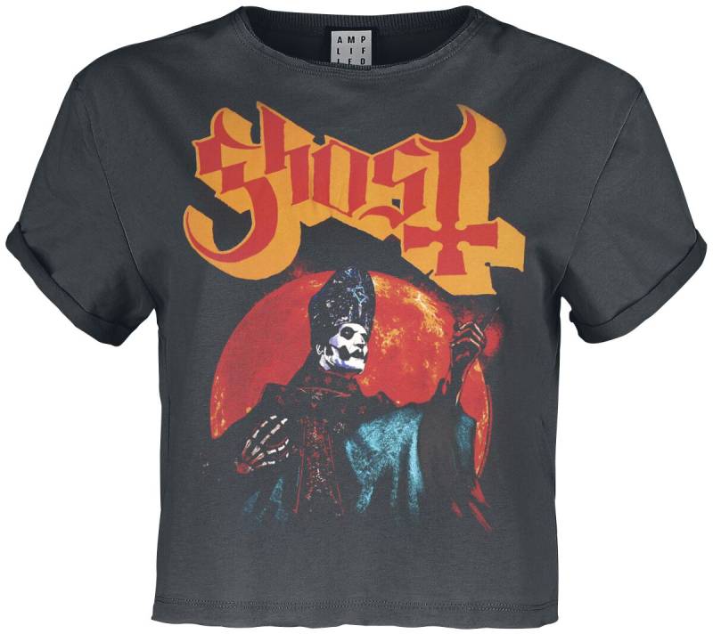 Ghost T-Shirt - Amplified Collection - Hunters Moon - XS bis XL - für Damen - Größe M - charcoal  - Lizenziertes Merchandise! von Ghost