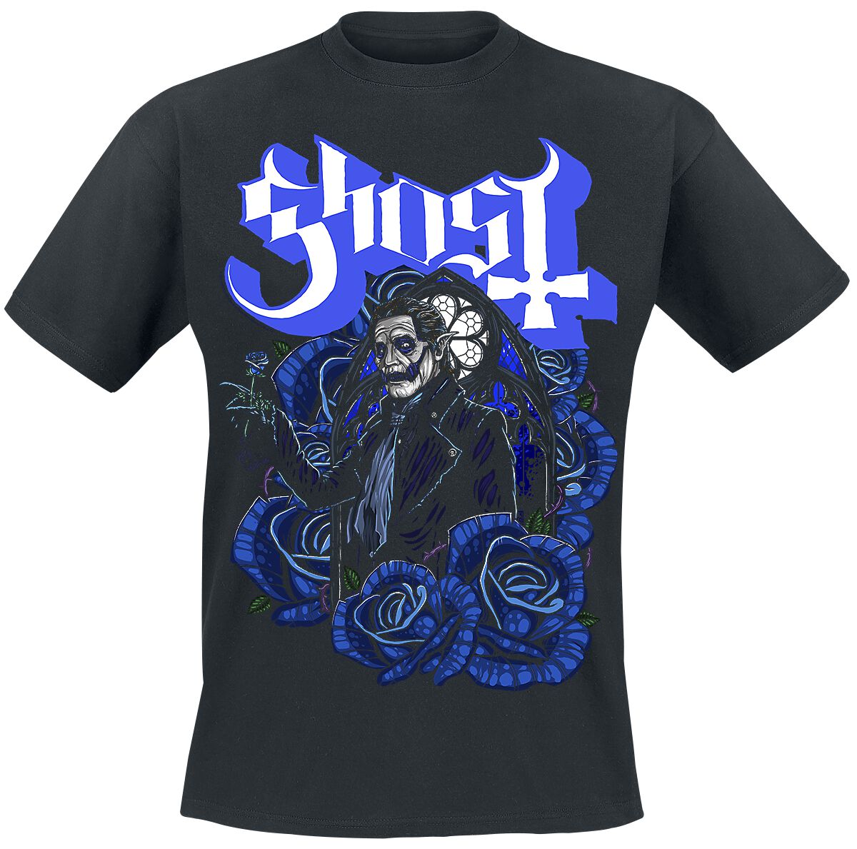 Ghost T-Shirt - Darkness - JB - S bis 4XL - für Männer - Größe 4XL - schwarz  - Lizenziertes Merchandise! von Ghost