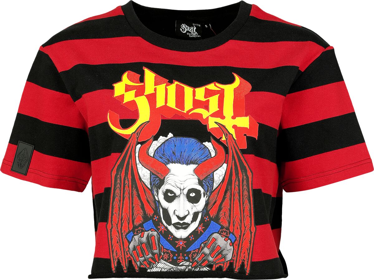 Ghost T-Shirt - EMP Signature Collection - S bis 3XL - für Damen - Größe S - rot/schwarz - EMP exklusives Merchandise! Ghost T-Shirt - EMP Signature Collection - S bis 3XL - für Damen - Größe S - rot/schwarz - EMP exklusives Merchandise! von Ghost