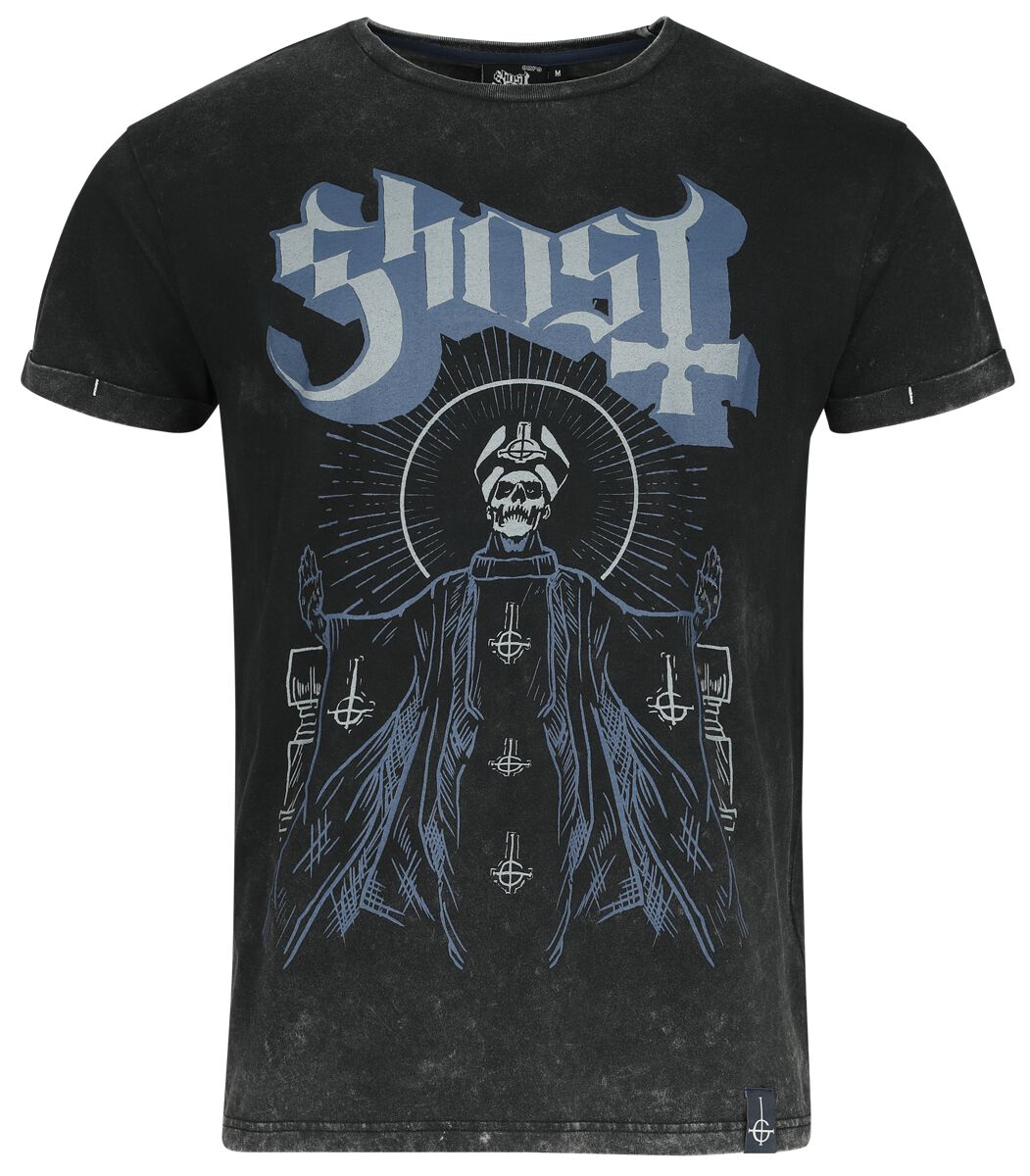 Ghost T-Shirt - EMP Signature Collection - S bis 3XL - für Männer - Größe L - dunkelgrau  - EMP exklusives Merchandise! von Ghost