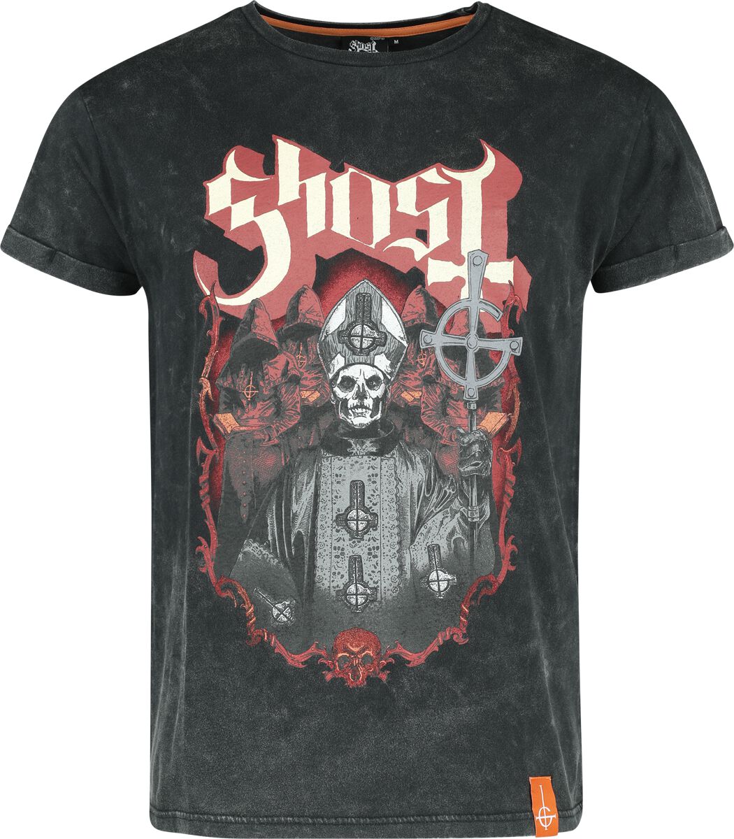 Ghost T-Shirt - EMP Signature Collection - S bis 3XL - für Männer - Größe L - dunkelgrau  - EMP exklusives Merchandise! von Ghost