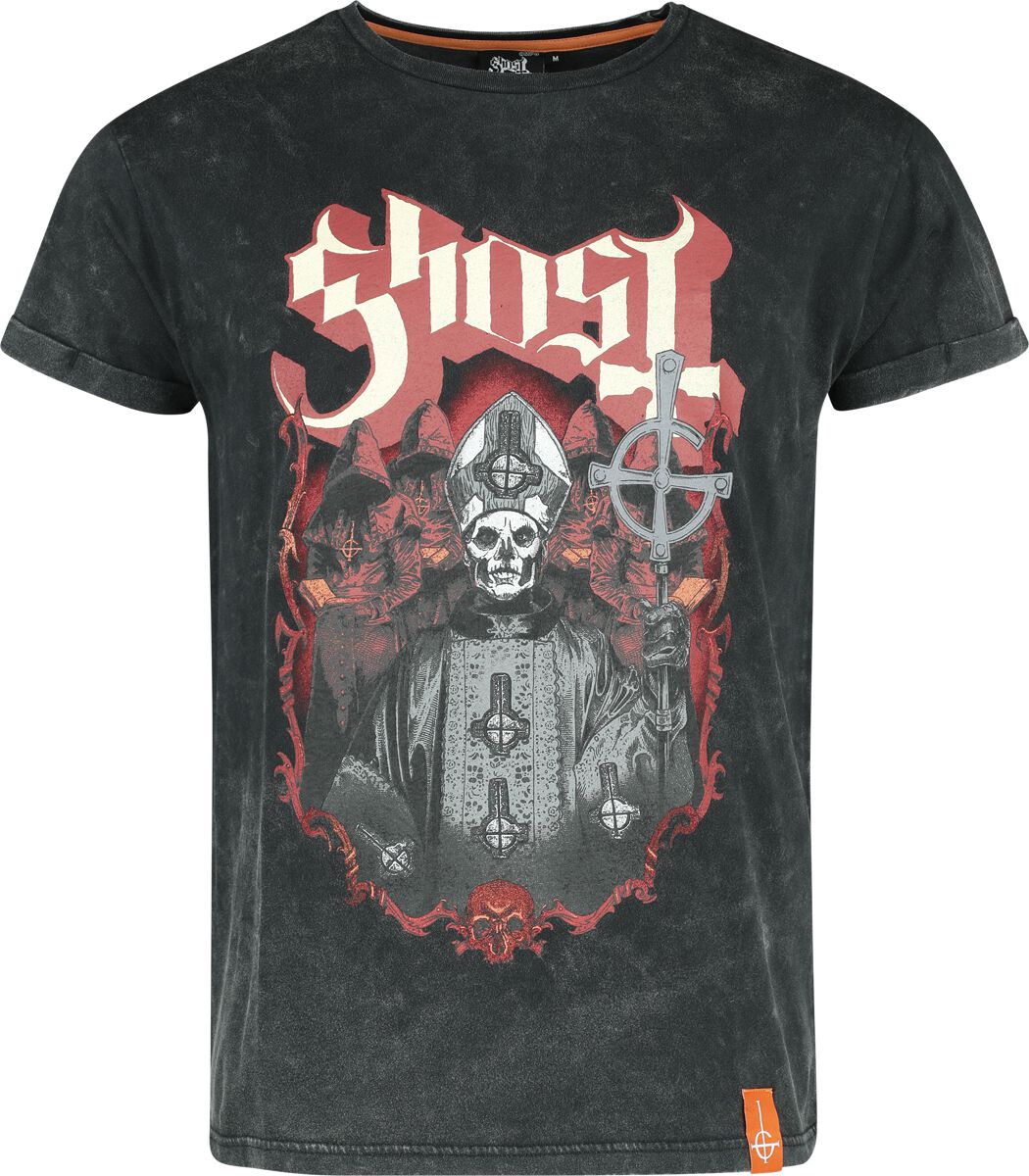 Ghost T-Shirt - EMP Signature Collection - S bis 3XL - für Männer - Größe M - dunkelgrau  - EMP exklusives Merchandise! von Ghost
