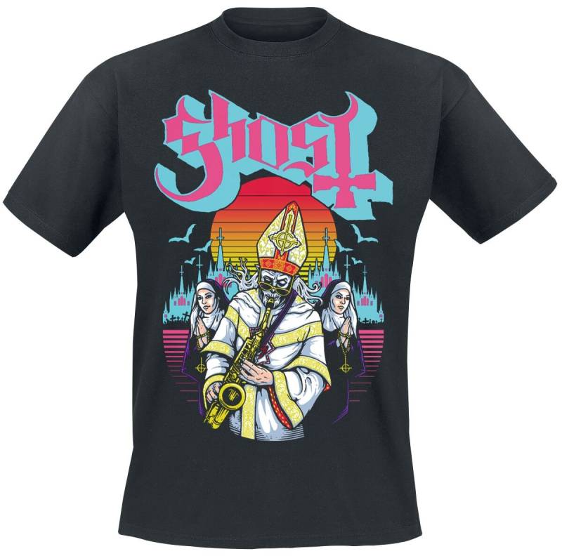 Ghost T-Shirt - Miasma - S bis XXL - für Männer - Größe XL - schwarz  - Lizenziertes Merchandise! von Ghost