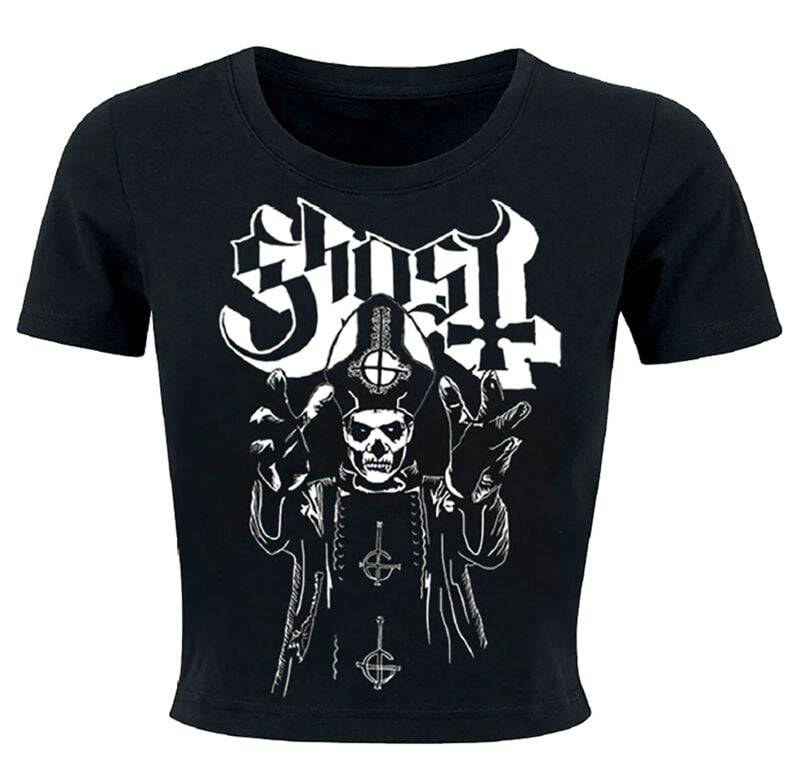Ghost T-Shirt - Papas Wrath - S bis XXL - für Damen - Größe XXL - schwarz  - Lizenziertes Merchandise! von Ghost